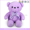 vívidos juguetes de oso de peluche púrpura con corazón